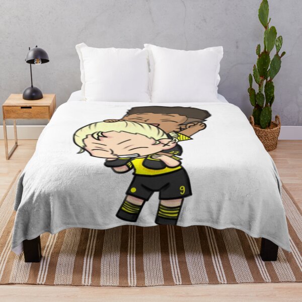 Item preview, Jude bellingham and Erling Haaland chibi art. Fan art. designed and sold by YaroshMaria.