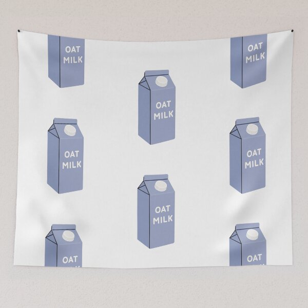 Item preview, Oat Milk Vegan Milk Carton Cute Plant Based Dairy-Free Aesthetic  designed and sold by Dusk Daisy Art.