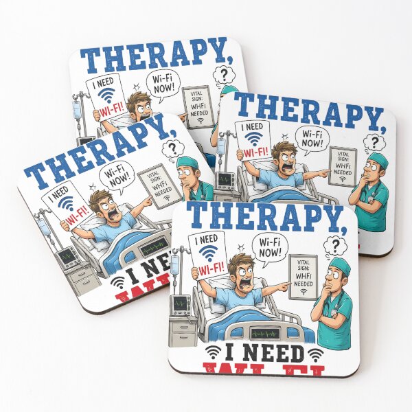 Item preview, Funny internet addict cartoon hospital design designed and sold by urbanshop7.