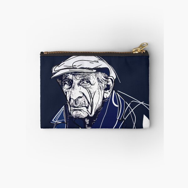 Item preview, Croatian man, portrait - Blue Abstract Art designed and sold by shadow-bloom.