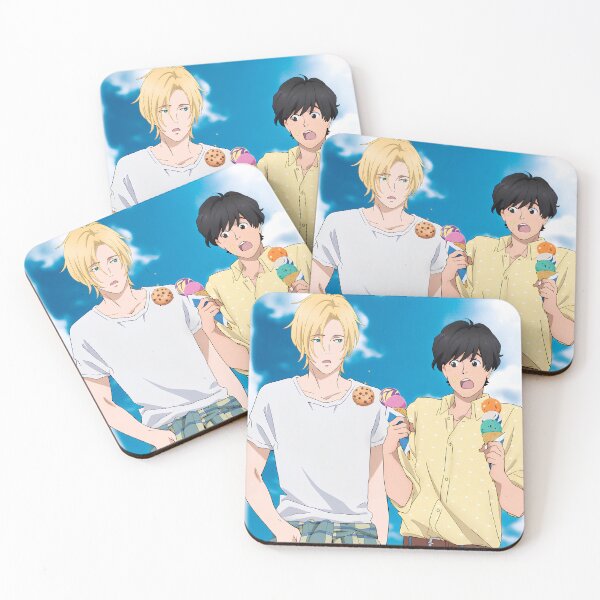 Item preview, Ash Lynx & Eiji Okumura 4K designed and sold by GroupieClub.