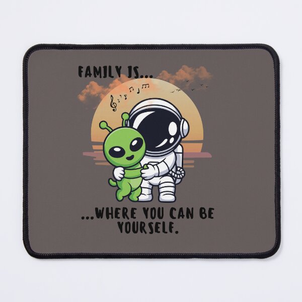 Item preview, Family Is Where You Can Be Yourself designed and sold by AhmadAnnaPrints.