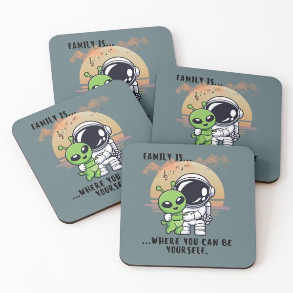 Item preview, Family Is Where You Can Be Yourself designed and sold by AhmadAnnaPrints.