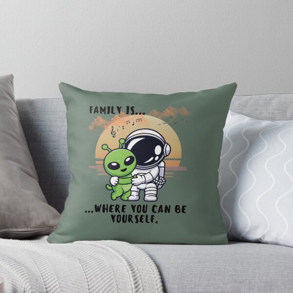 Item preview, Family Is Where You Can Be Yourself designed and sold by AhmadAnnaPrints.