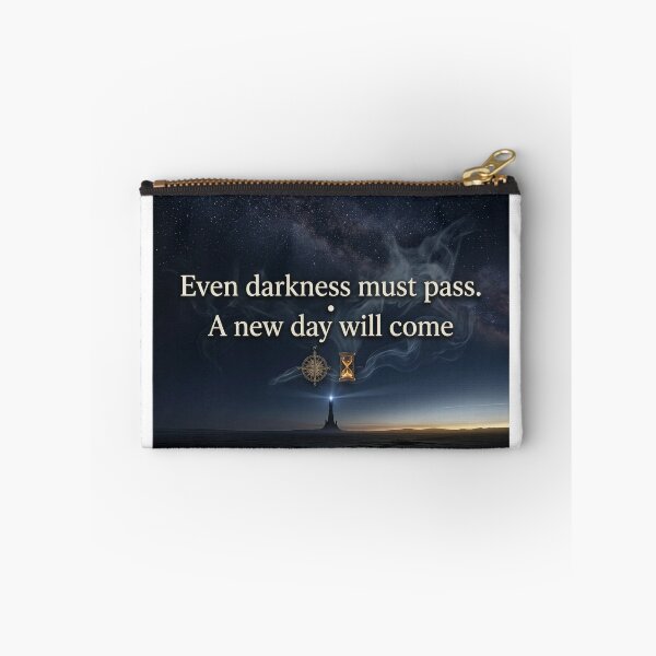 Item preview, Even Darkness Must Pass Lord of the Rings Samwise Quote designed and sold by LunaMarkos.