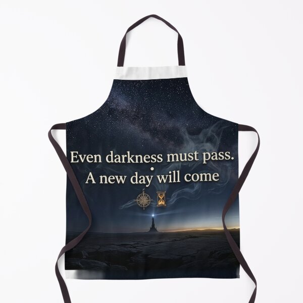 Item preview, Even Darkness Must Pass Lord of the Rings Samwise Quote designed and sold by LunaMarkos.