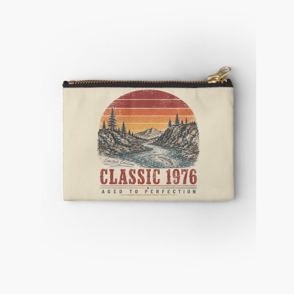 Item preview, Classic 1976 Trout Fisherman 50th Birthday Gift for Dad designed and sold by POD DYNASTY | Original Print On Demand T-Shirt Graphics.