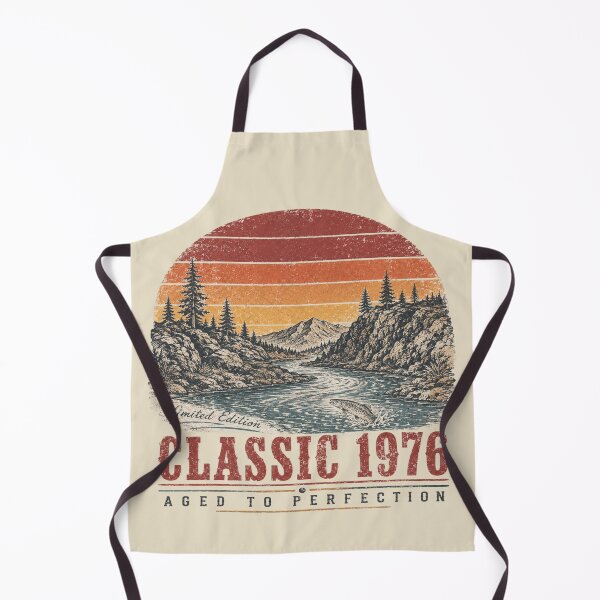 Item preview, Classic 1976 Trout Fisherman 50th Birthday Gift for Dad designed and sold by POD DYNASTY | Original Print On Demand T-Shirt Graphics.