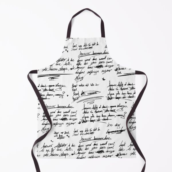Item preview, handwritten text letter script scribbles doodles designed and sold by Gossip Rag.