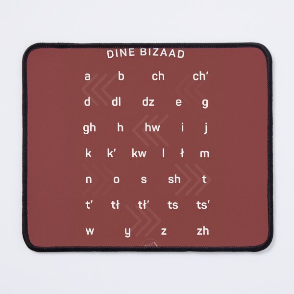 Item preview, Navajo Alphabet (red) designed and sold by AllisonExchange.