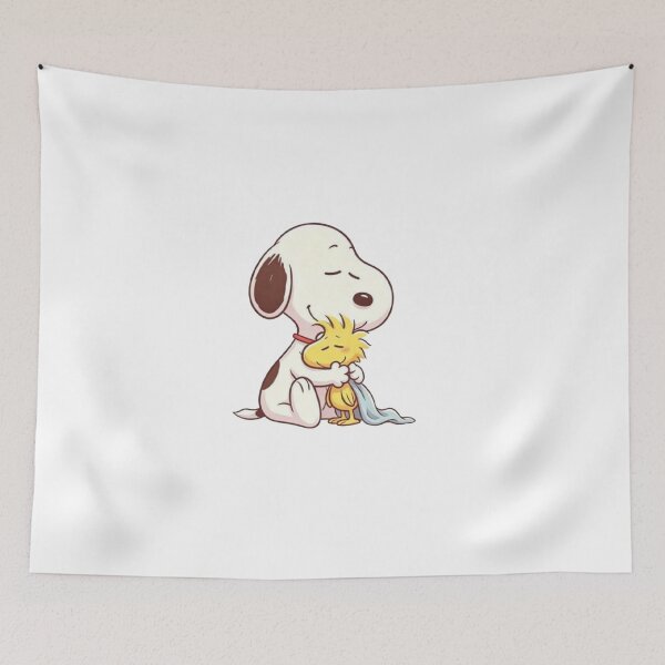 Item preview, Retro Cute Warm Peanuts Snoopy Hug fanart designed and sold by Gbriel3.