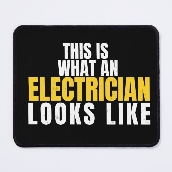 Item preview, Funny Electrican Gift – This Is What an Electrician Looks Like designed and sold by No Excuses Supply.