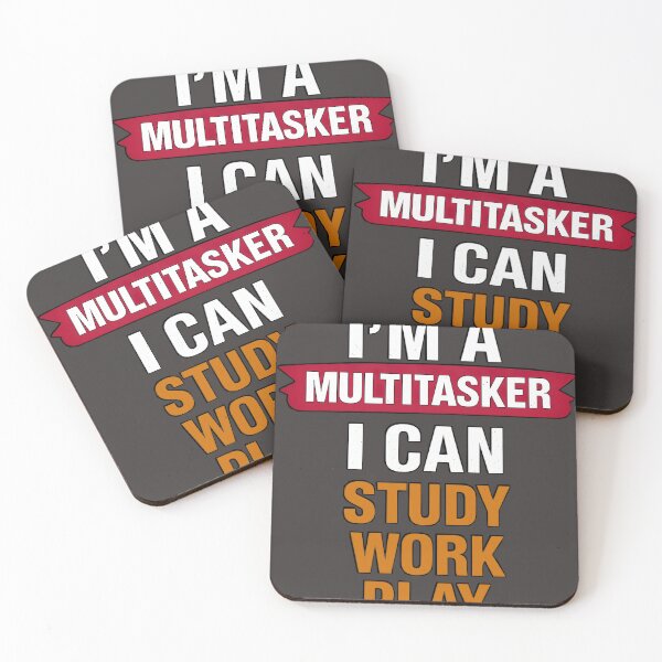 Item preview, I'm A Multitasker -  designed and sold by CheepMunks.