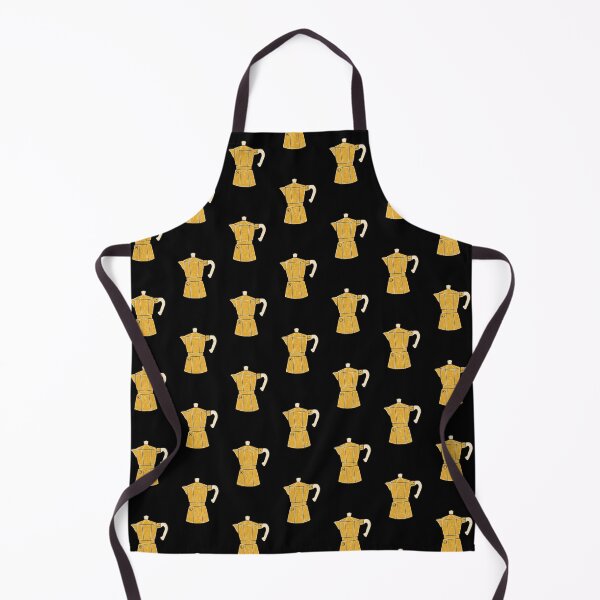 Item preview, Retro Espresso Moka Pot Vintage Linocut Coffee Art designed and sold by scicilysimonee.