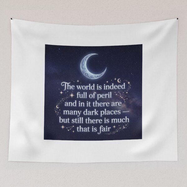 Item preview, The World Is Full Of Peril But Still Fair designed and sold by LunaMarkos.