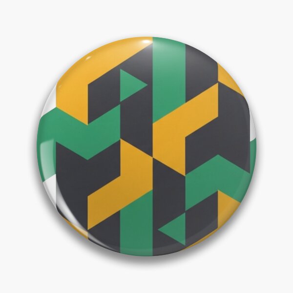 Item preview, Isometric Hexagon Abstract - Modern Geometric Optical Art designed and sold by Dzblack.