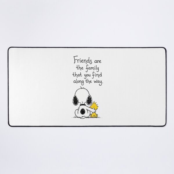 Item preview, Peanuts Snoopy - friends are the family that you find along the way designed and sold by Gbriel3.