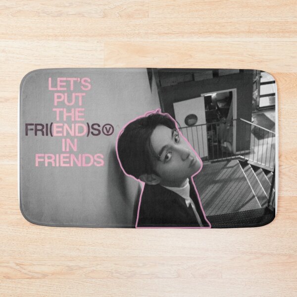 Item preview, fri(end)s - v ♡ pink outline designed and sold by lefilledufilm.