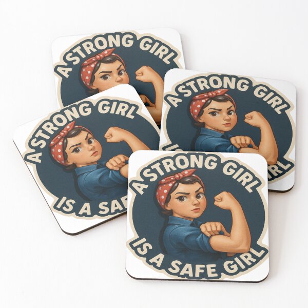 Item preview, A strong girl is a safe girl designed and sold by Sweet Dreams & Fantasia.
