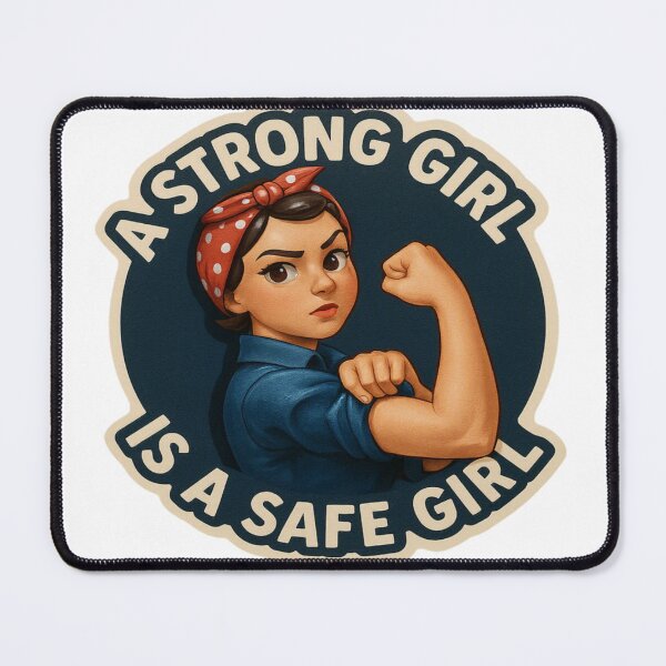 Item preview, A strong girl is a safe girl designed and sold by Sweet Dreams & Fantasia.
