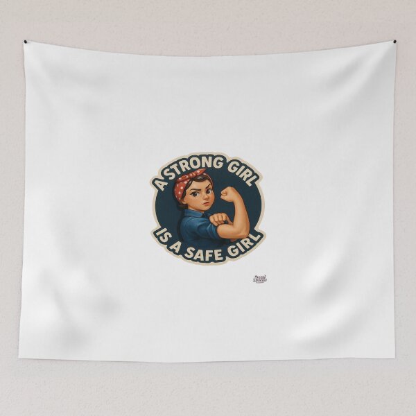 Item preview, A strong girl is a safe girl designed and sold by Sweet Dreams & Fantasia.