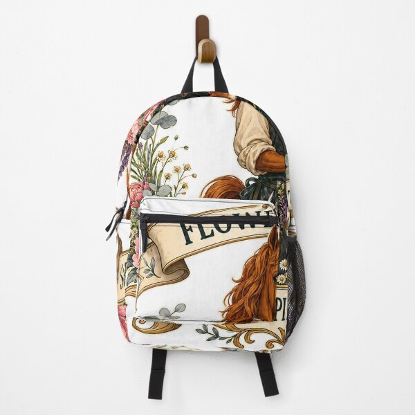 Item preview, Charming horse florist carrying a bouquet of inspiration. designed and sold by Kolibra.