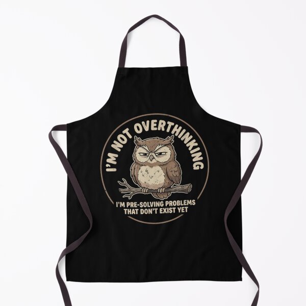 Item preview, Not Overthinking Owl designed and sold by LASTIQUE-dd.