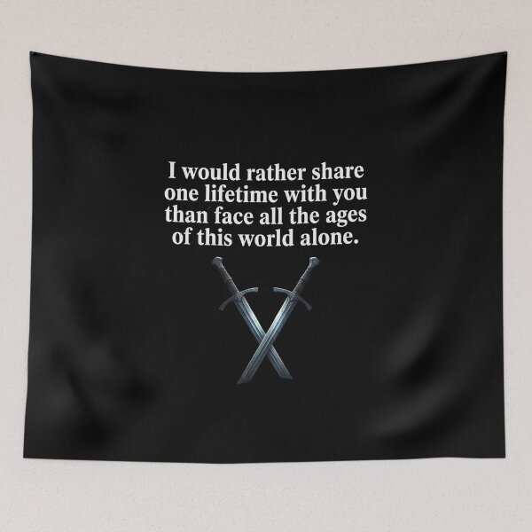 Item preview, One Lifetime With You Lord of the Rings Arwen Love designed and sold by LunaMarkos.