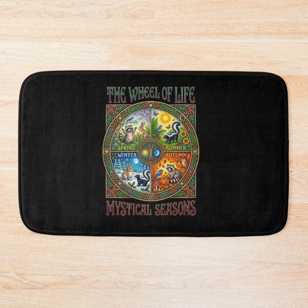 Item preview, Wheel Of Life Mystical Seasons Pagan Nature Art designed and sold by TeeARTHY.