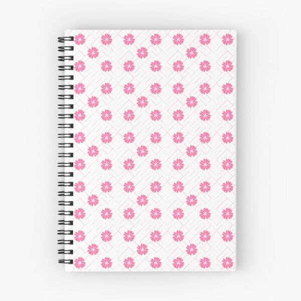 Item preview, Pink Cherry Blossom Geometric Lines Elegant Spring Floral Pattern designed and sold by Art IN Pack.