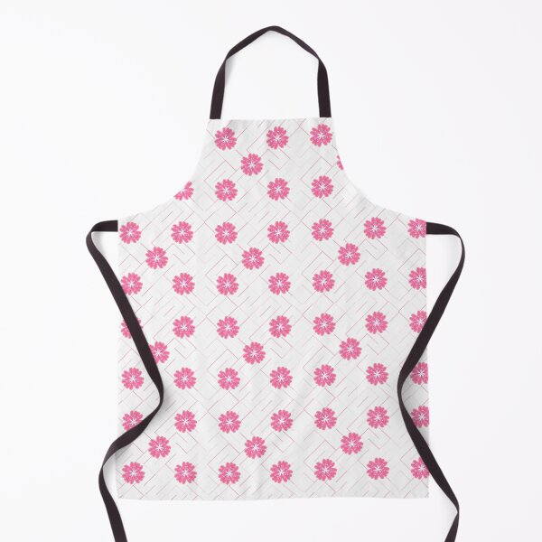 Item preview, Pink Cherry Blossom Geometric Lines Elegant Spring Floral Pattern designed and sold by Art IN Pack.