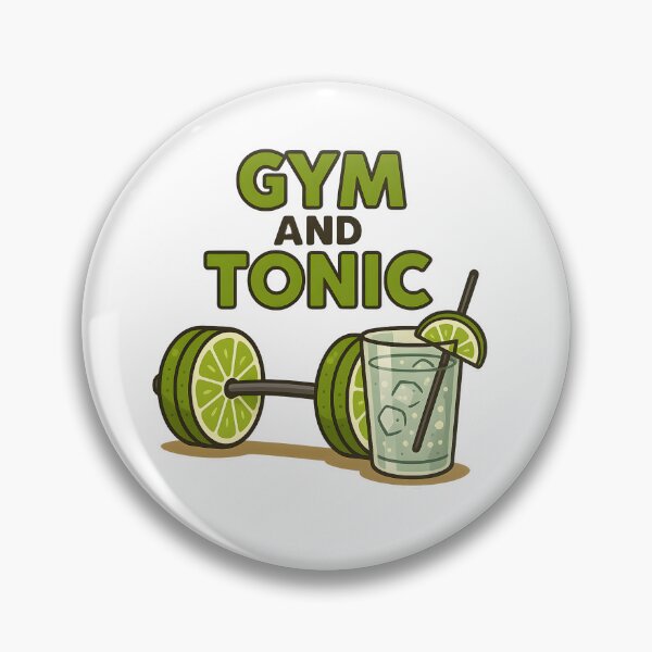 Item preview, Gym and Tonic designed and sold by CheepMunks.