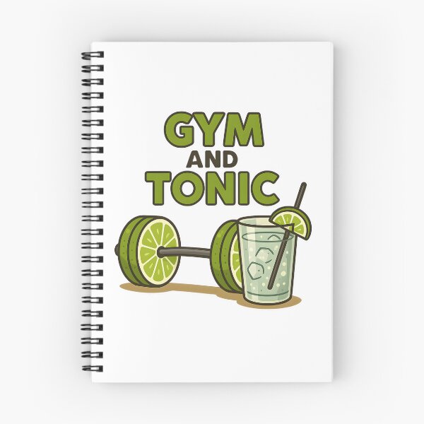 Item preview, Gym and Tonic designed and sold by CheepMunks.