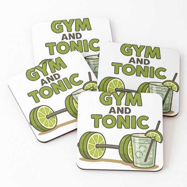 Item preview, Gym and Tonic designed and sold by CheepMunks.