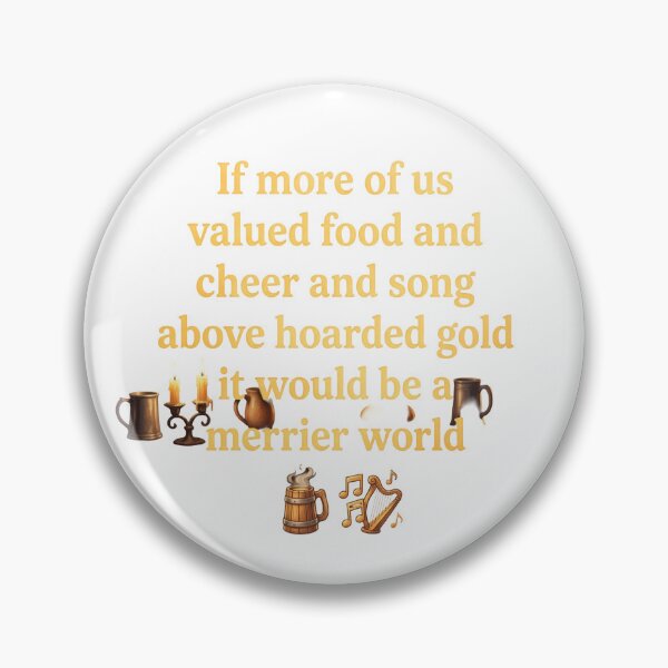 Item preview, Food Cheer And Song Lord of the Rings Thorin designed and sold by LunaMarkos.