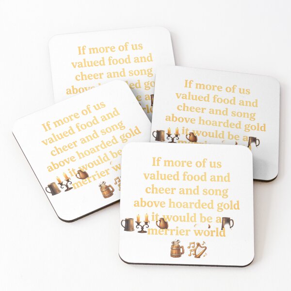 Item preview, Food Cheer And Song Lord of the Rings Thorin designed and sold by LunaMarkos.