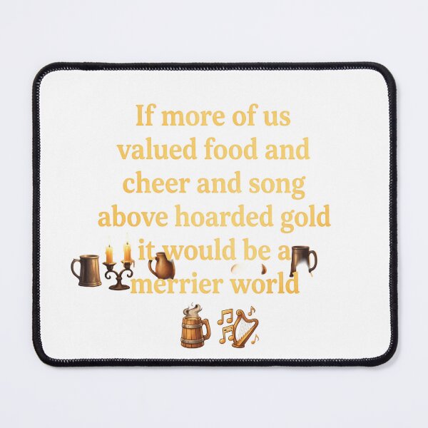Item preview, Food Cheer And Song Lord of the Rings Thorin designed and sold by LunaMarkos.