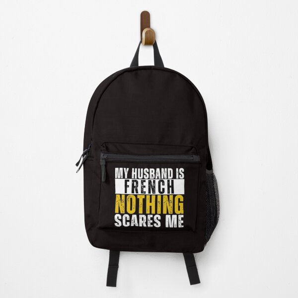 Item preview, My Husband is French Nothing Scares me designed and sold by WeirdlyRare.