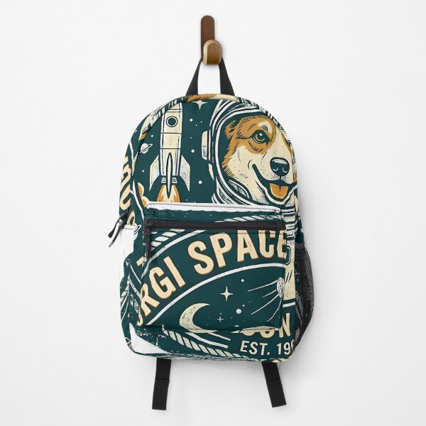 Item preview, Vintage Corgi Space Program Shirt, Retro Corgi Astronaut Badge To The Moon And Back Est 1969 Tee, Unique Corgi Space Gift for Dog and Science Lovers designed and sold by Wearable Canvas...