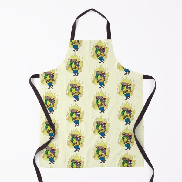 Item preview, spongebob camping fish on fire designed and sold by liliianna.