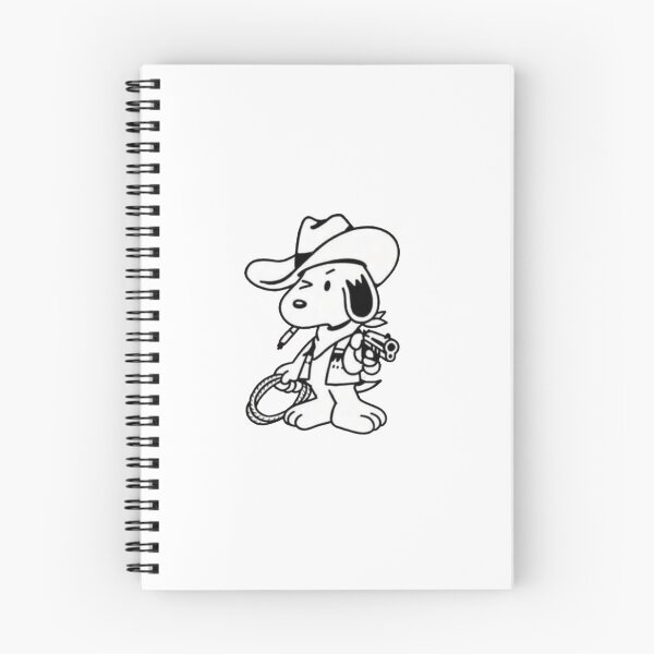 Item preview, Minimal Line Art Cowboy Peanuts Snoopy  designed and sold by Gbriel3.