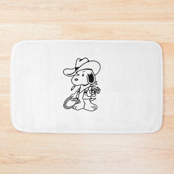Item preview, Minimal Line Art Cowboy Peanuts Snoopy  designed and sold by Gbriel3.