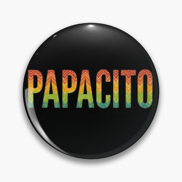 Item preview, Papacito Serape‑Wave Minimalist Lettering Shirt designed and sold by BajioAmigos.