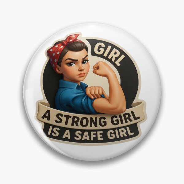 Item preview, A strong girl is a safe girl designed and sold by Sweet Dreams & Fantasia.