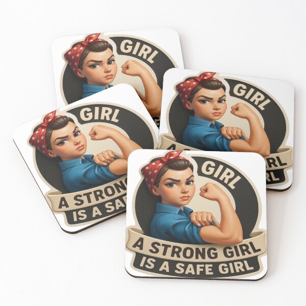 Item preview, A strong girl is a safe girl designed and sold by Sweet Dreams & Fantasia.