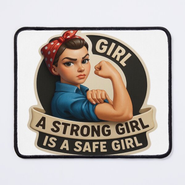 Item preview, A strong girl is a safe girl designed and sold by Sweet Dreams & Fantasia.