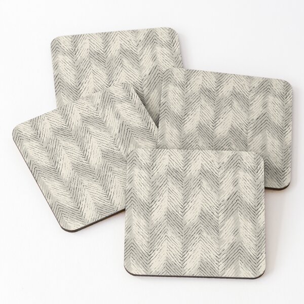 Item preview, Cream Textured Herringbone Pattern designed and sold by Piotrek0001.