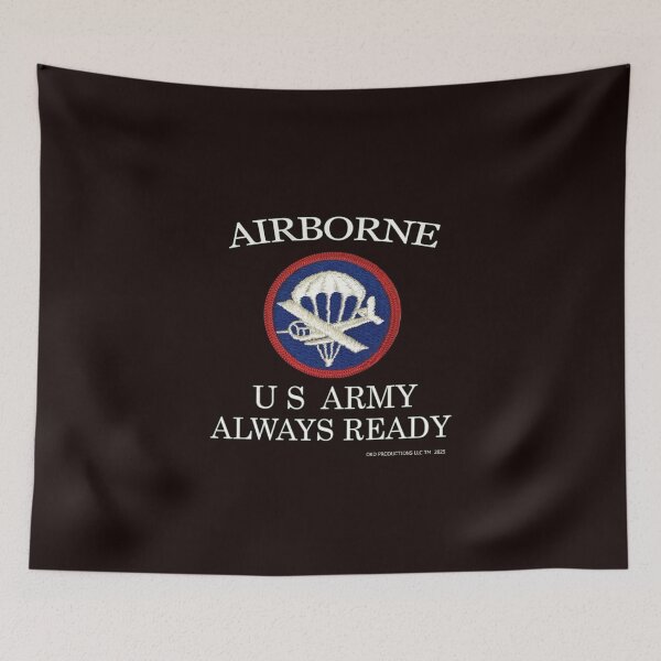 Item preview, US ARMY AIRBORNE ALWAYS READY designed and sold by OL KOOT DESIGNS.