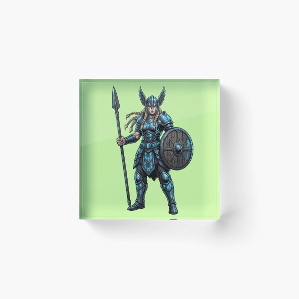 Item preview, alkyrie Neon Runes Warrior Armor designed and sold by Utopian-Magic.