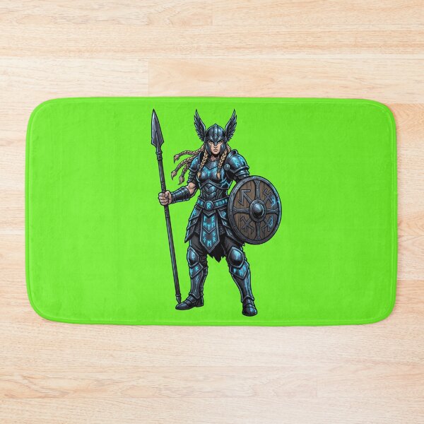 Item preview, alkyrie Neon Runes Warrior Armor designed and sold by Utopian-Magic.